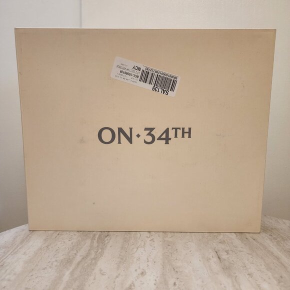 On 34th Womens Gabriellaa Over-The-Kn Cognac Micro 7.5M - A007 - Picture 13 of 13